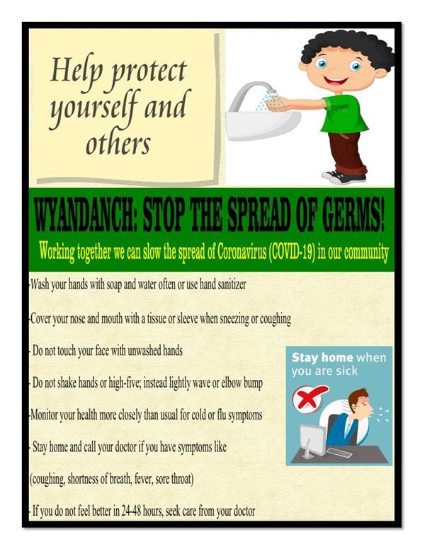 Coronavirus Poster Coronavirus Poster